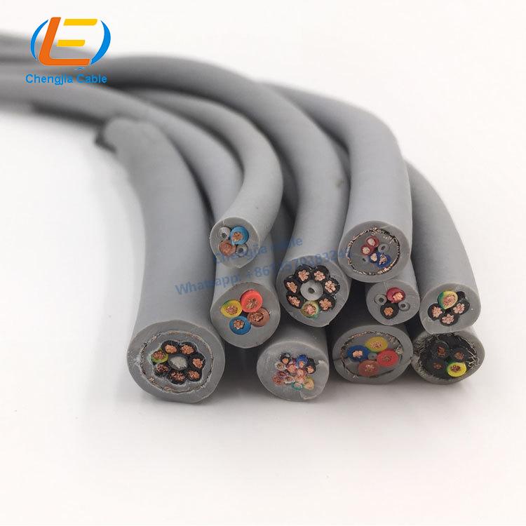 YY1001 Ultra-high flexible control drag chain unshielded cable high-speed servo cable festoon systems 