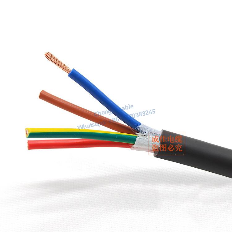 YY07 Flexible Electrical Power Wire RVV Cable