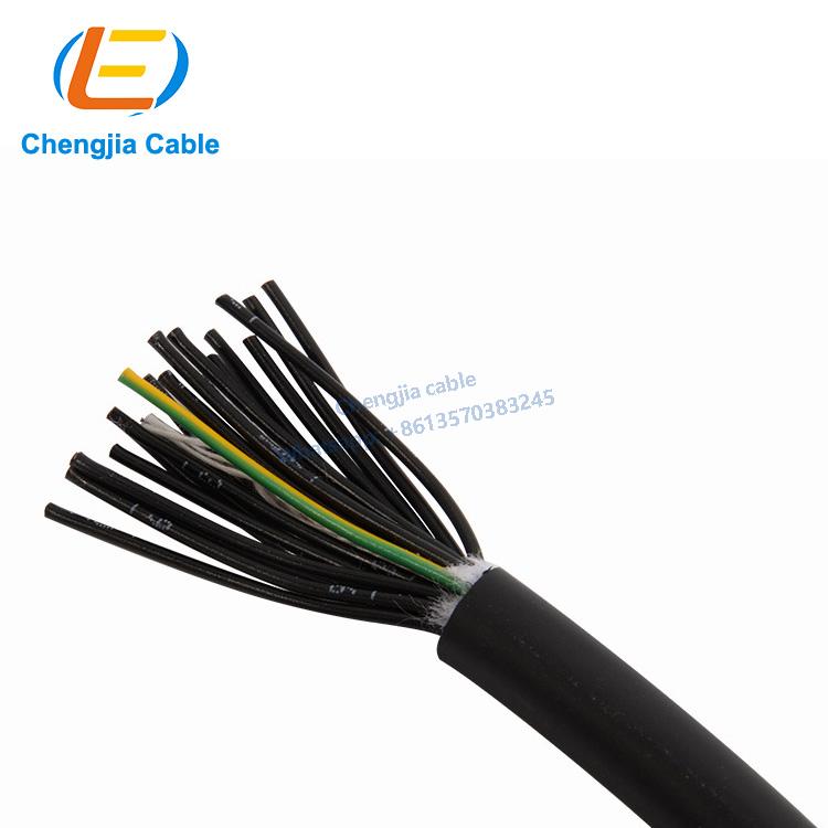 YY01 Flexible multicore control cable with numbered conductors