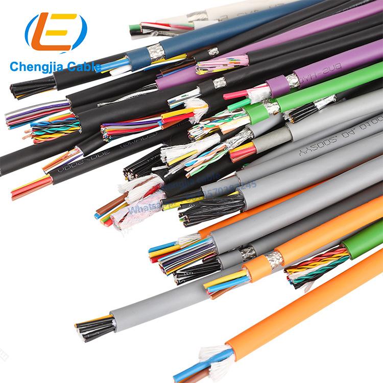 High Flexible Drag Chain Motor Cables For Very High Mechanical Load Requirements