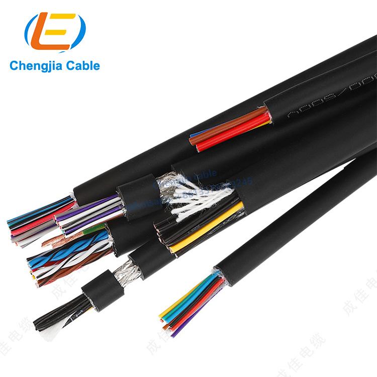 14*0.2mm2 Highly Flexible PVC Sheathed Copper Wire Control Cable