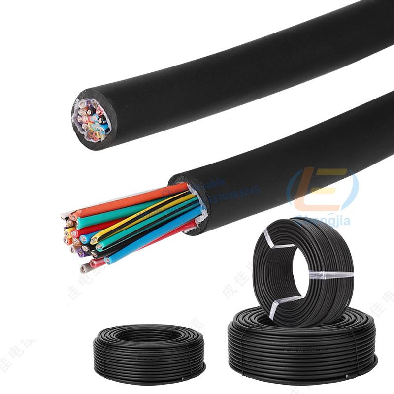 High-flexibility TRVVP 2/3/4/5/6/7/8/10 cores * 0.3 mm high-speed motion pvc flexible cable