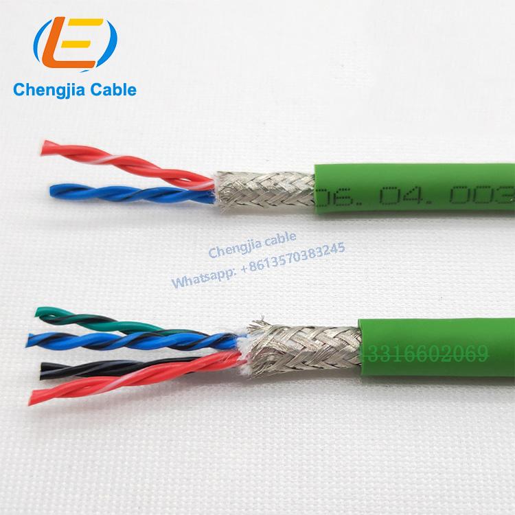 2P/3P/4P/5P/6P*0.2/0.3 square TRVVSP drag chain data cable twisted pair cable wire 