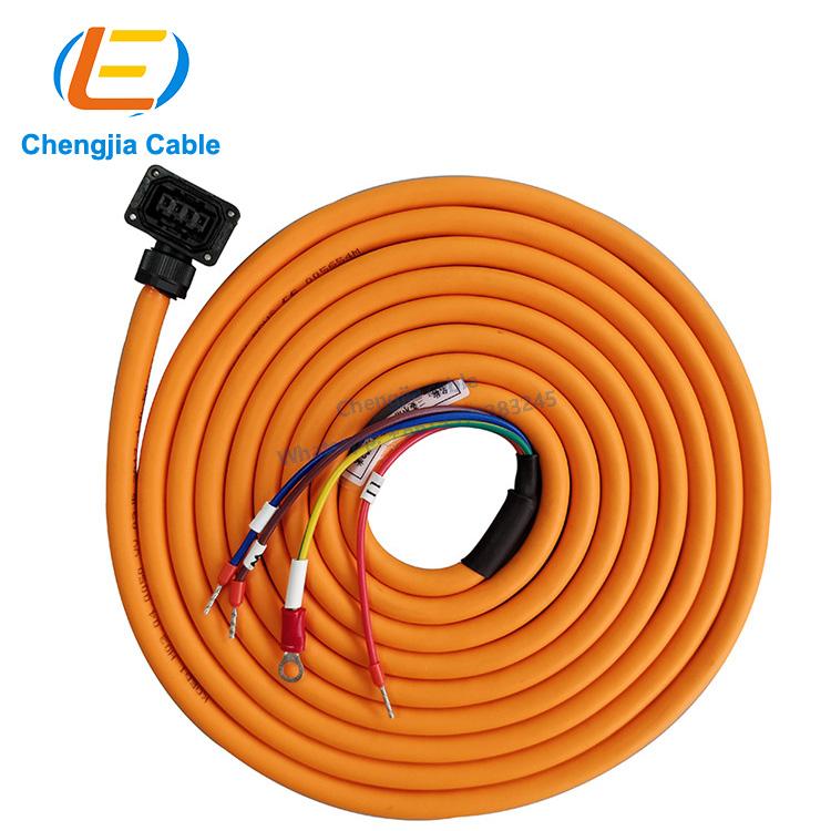 FOR Mitsubishi small power servo motor power cable 3M J3J4JE series MR-PWS1CBL3M-A1-H high-flex drag chain cable