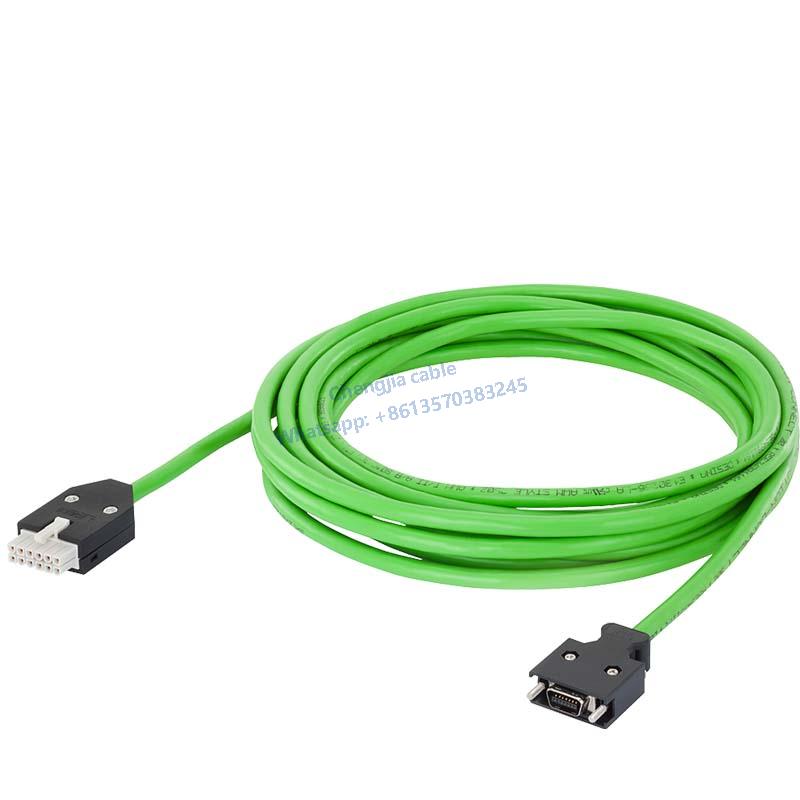 Highly flexible 5-pair individually shielded twisted pair cable for Siemens servo encoder PLC Siemens servo brake cable 6FX3002-2DB20-1AH0