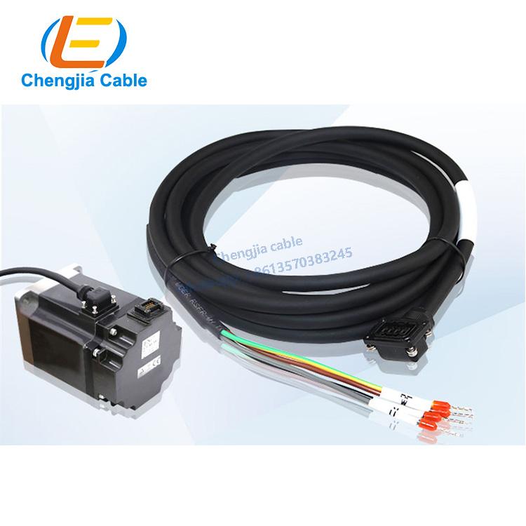 Delta Assembly Cable AC Servo Drive & Motor Low-Power Servo Absolute Encoder Cable with Battery Box, Model ASD-A2-EB0005-L