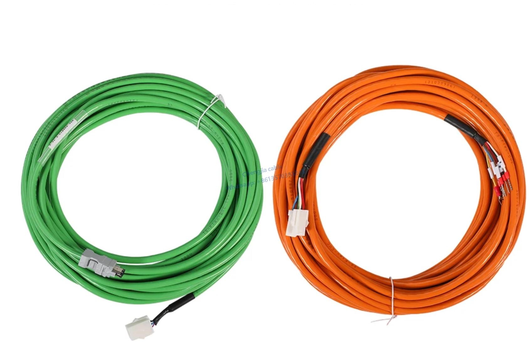 FUJI Servo encoder cable connection cable WSK-P06P01-CA, highly flexible and abrasion-resistant with over 10 million bends