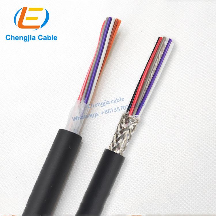 PVC Flexible Singal Control Carrier Cables 