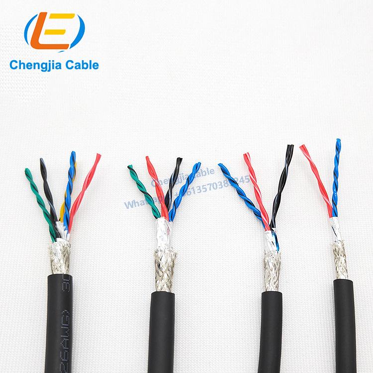 Twisted Pair Shielded PVC Data Cables For Automation Equipment