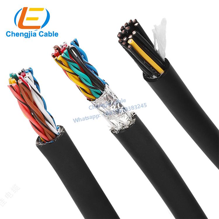 3P*0.3mm High Flexible Signal Overview Control Drag Chain Cables