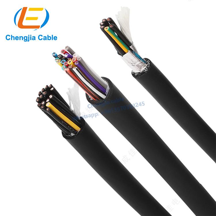 RVVSP 20P*28AWG Flexible PVC Multi Conductor Shielded Cable Twisted Pair