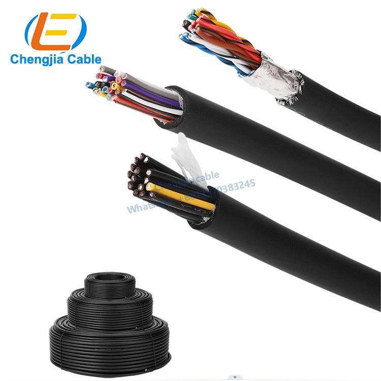 10 million Drag Chain Power Transmission High Flexing Control Cables For Machine