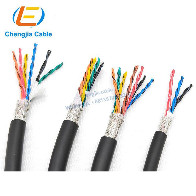 5P*26AWG Flexible Data Transmission Industrial Sensor Cable 