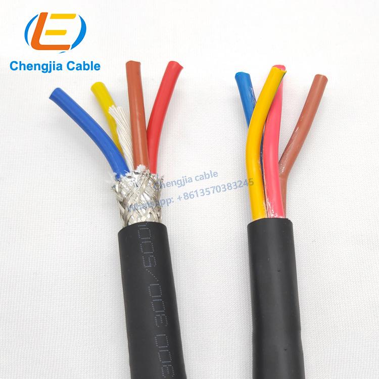 4Cx1.5 Drag Chain Control Polyurethane PUR Cable